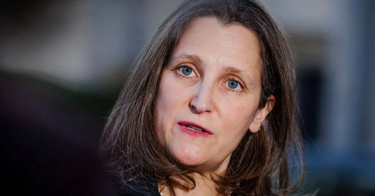 Chrystia Freeland Resigns as Canada’s Finance Minister Amid Tariff Dispute with Trump